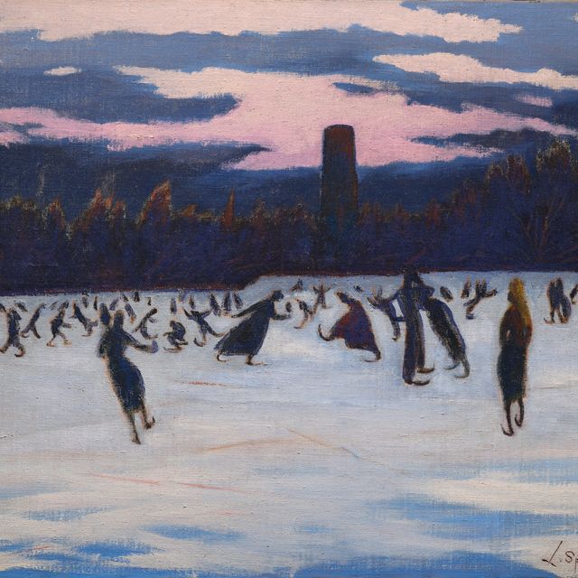 Leon Spilliaert — Смотрители парка Марии-Генриетты, Остенде