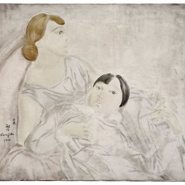 Léonard Tsuguharu Foujita — Двое друзей