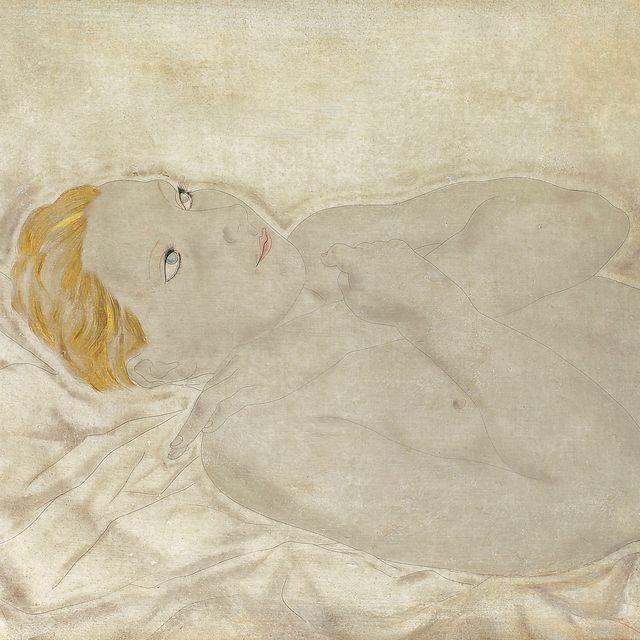 Léonard Tsuguharu Foujita — Блондинка-аллонгея