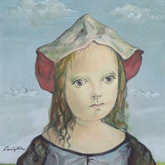 Léonard Tsuguharu Foujita — Филе в голубом сиянии