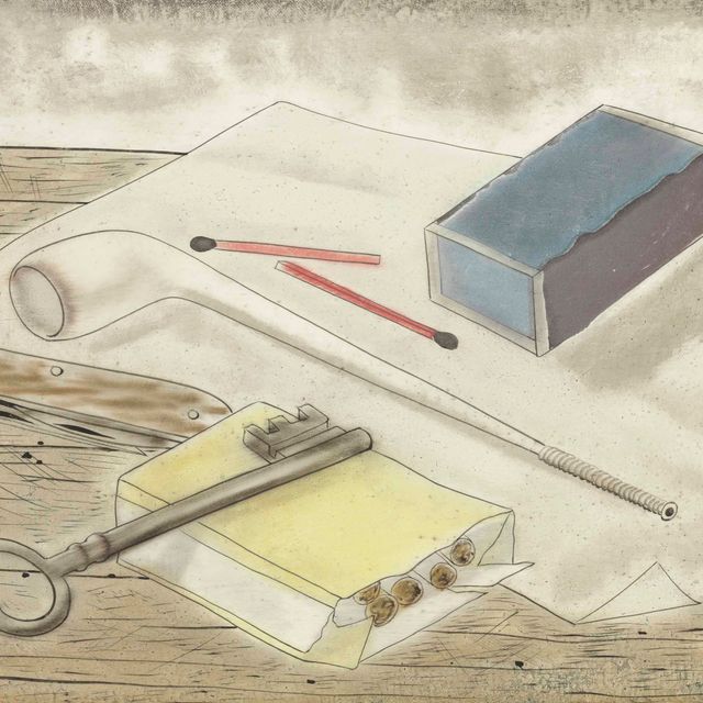 Léonard Tsuguharu Foujita — Смерть природы в окружении аллюметов