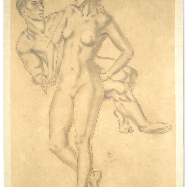 Léonard Tsuguharu Foujita — Модели, супружеская пара