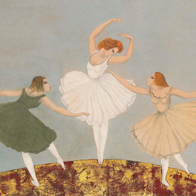 Léonard Tsuguharu Foujita — Трое танцовщиц