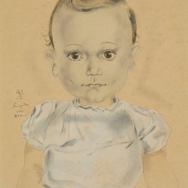 Léonard Tsuguharu Foujita — PORTRAIT D'ENFANT (ПОРТРЕТ РЕБЕНКА)