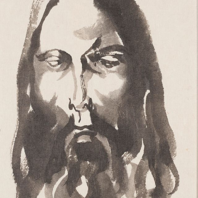 Léonard Tsuguharu Foujita — Без названия (Ле Христос)