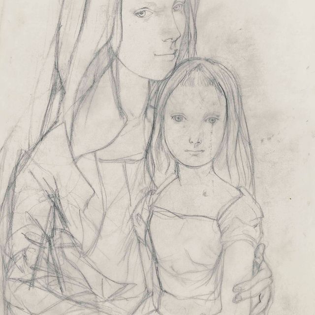 Léonard Tsuguharu Foujita — Мать и дочь