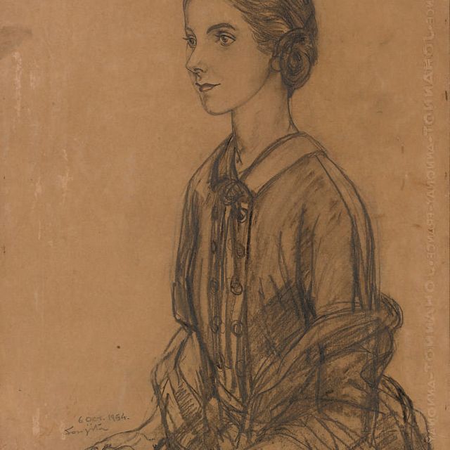 Léonard Tsuguharu Foujita — Портрет графини с талантом Барра