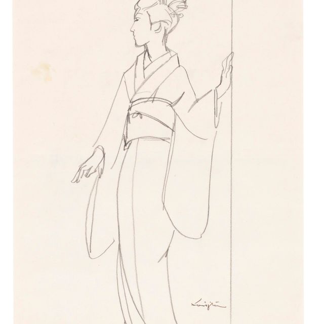 Léonard Tsuguharu Foujita — Без названия (внимание)