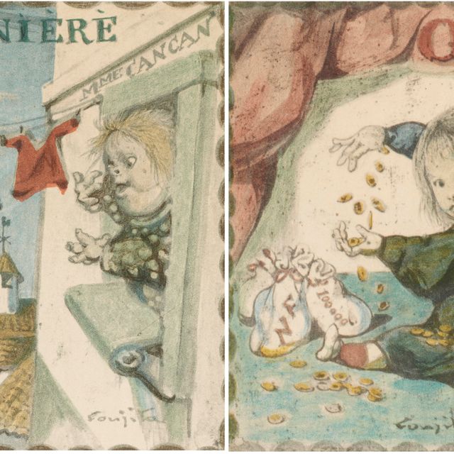 Léonard Tsuguharu Foujita — Маленькие пирожные с начинкой-petits (набор из 2 штук)