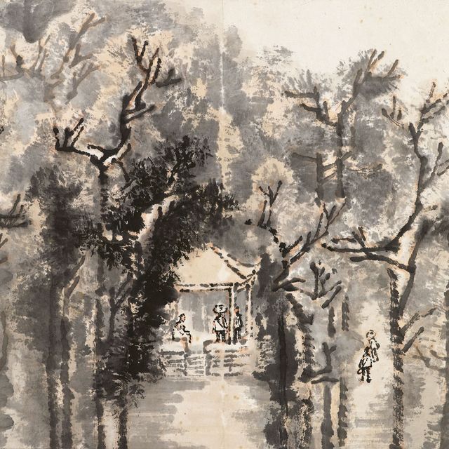 Li Keran — Сгущающиеся сумерки