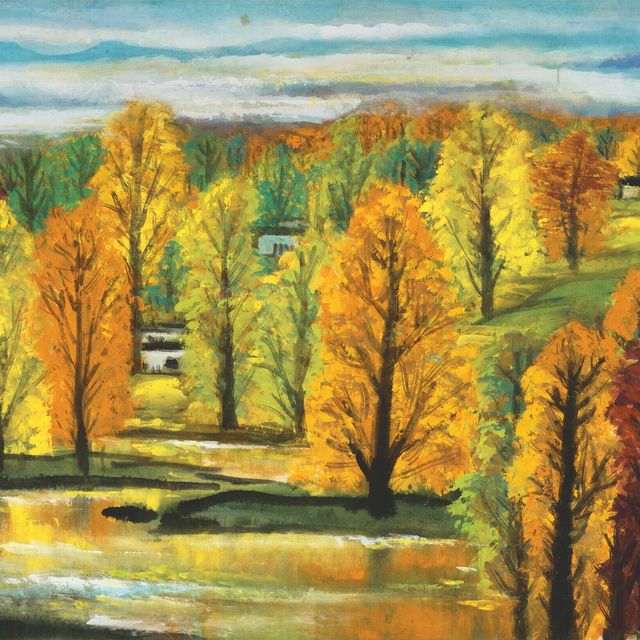 Lin Fengmian — Осенний лес