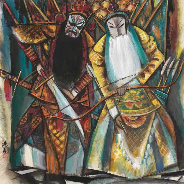 Lin Fengmian — Оперные фигуры