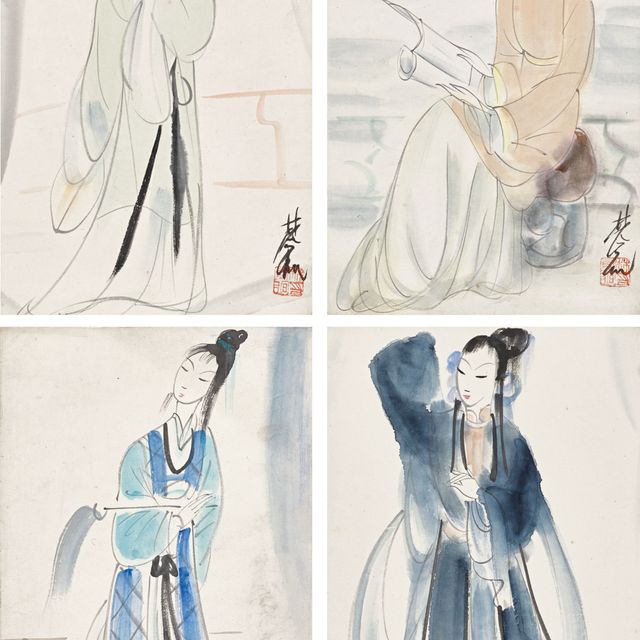 Lin Fengmian — Дамы