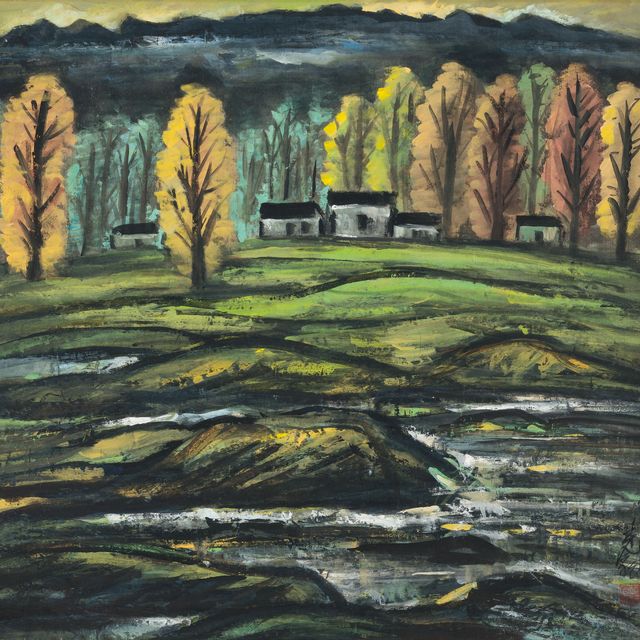Lin Fengmian — Осенняя деревня