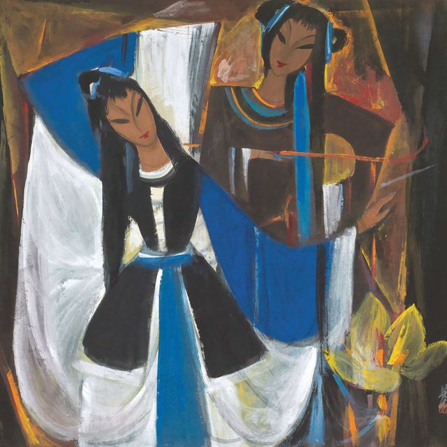 Lin Fengmian — Фонарь в виде лотоса