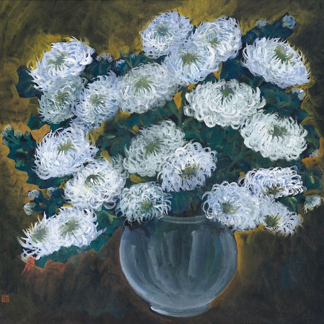 Lin Fengmian — Хризантемы