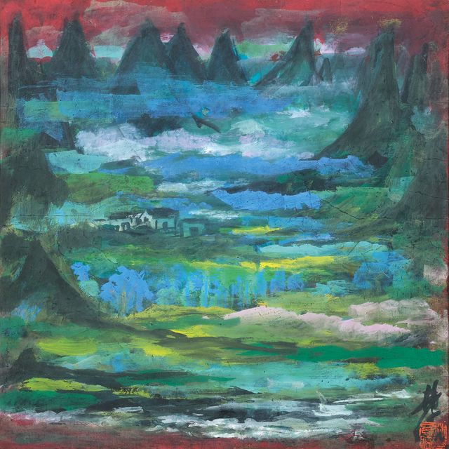 Lin Fengmian — Пейзаж