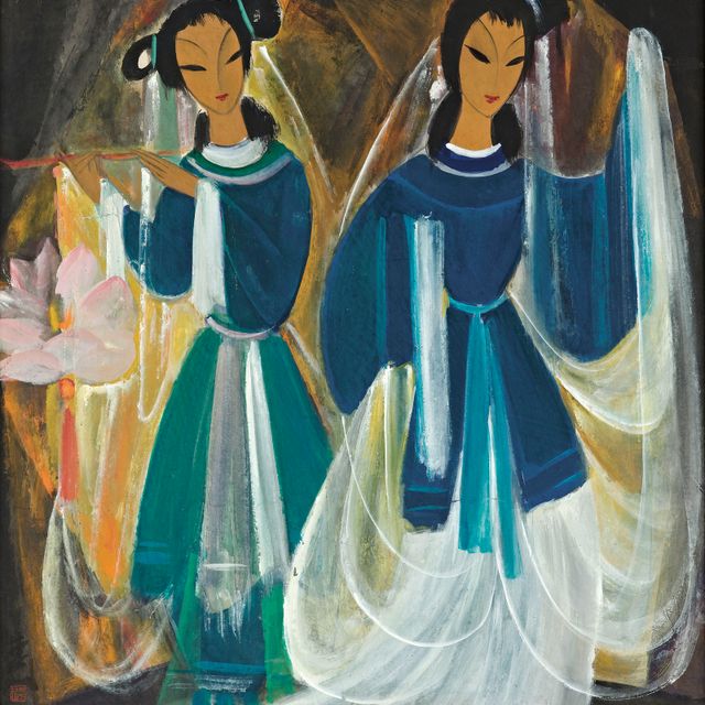 Lin Fengmian — Оперные фигуры