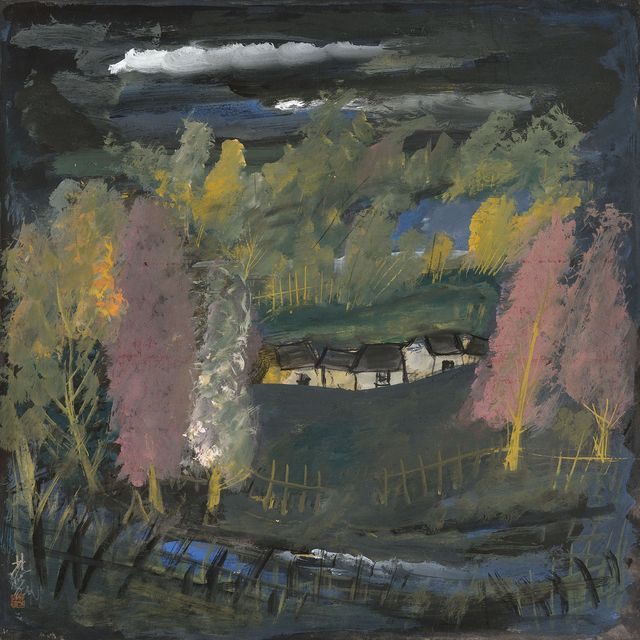 Lin Fengmian — Краски ночи