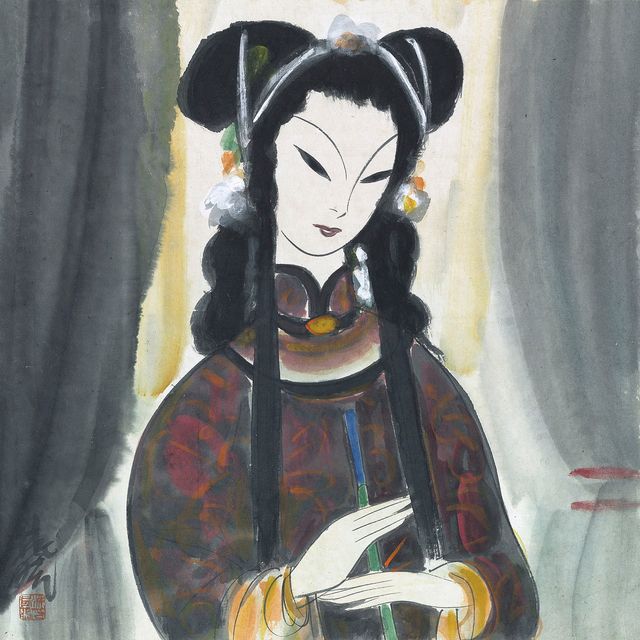 Lin Fengmian — Леди из оперы