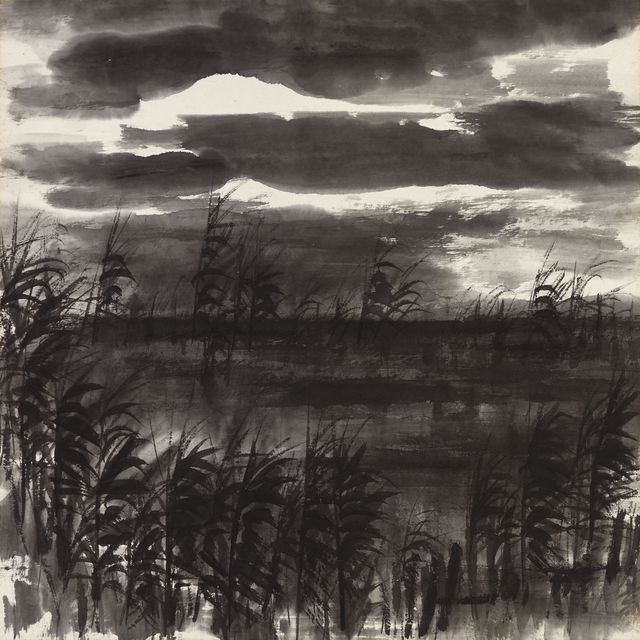 Lin Fengmian — Тростниковый пруд