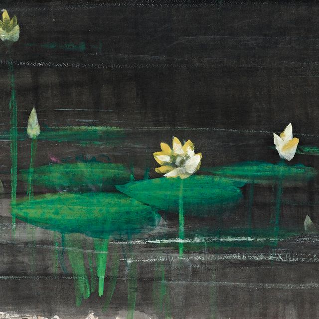 Lin Fengmian — Пруд с лотосами