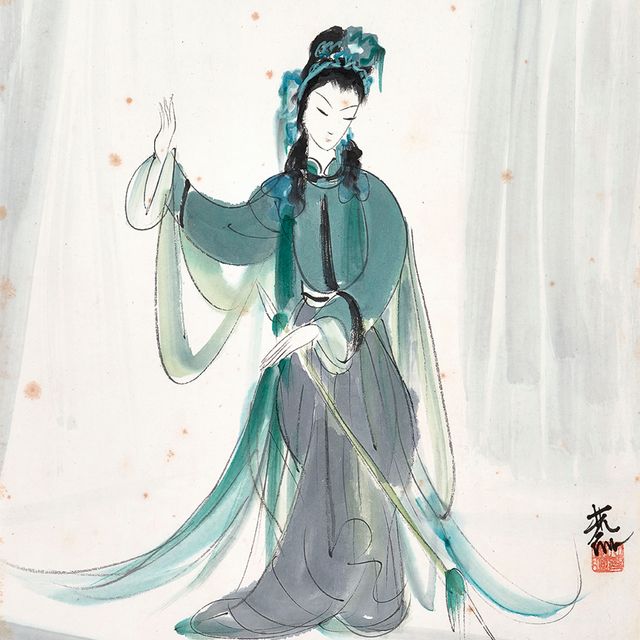 Lin Fengmian — Оперная фигура
