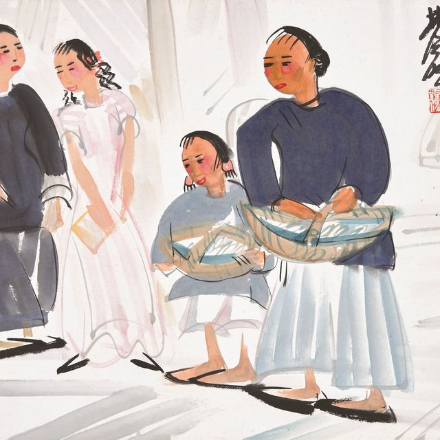 Lin Fengmian — Рынок