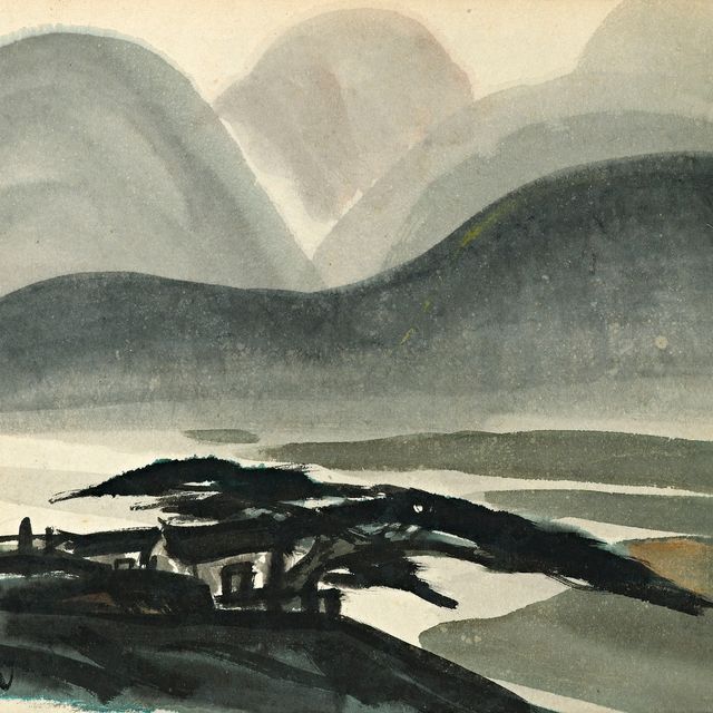 Lin Fengmian — Уединение на берегу моря