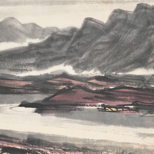 Lin Fengmian — Берег реки