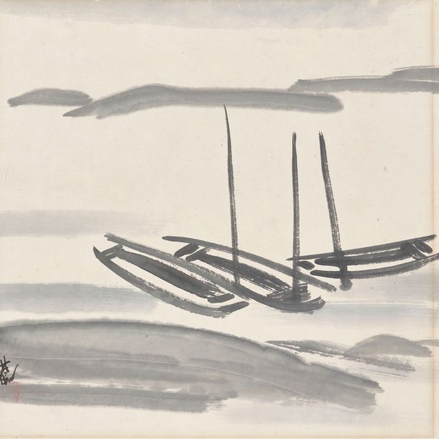 Lin Fengmian — Лодки