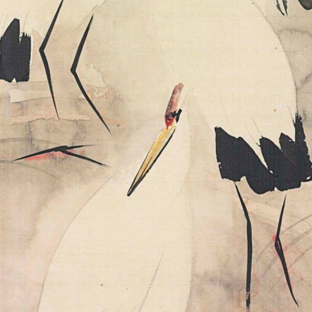 Lin Fengmian — БЕЛЫЕ ЦАПЛИ