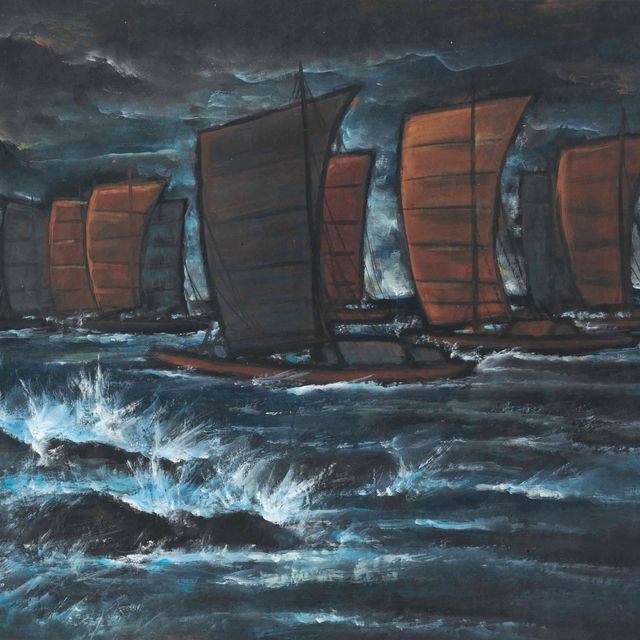 Lin Fengmian — Парусник