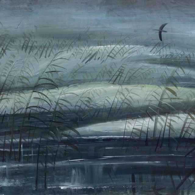 Lin Fengmian — Пролетая над Камышами