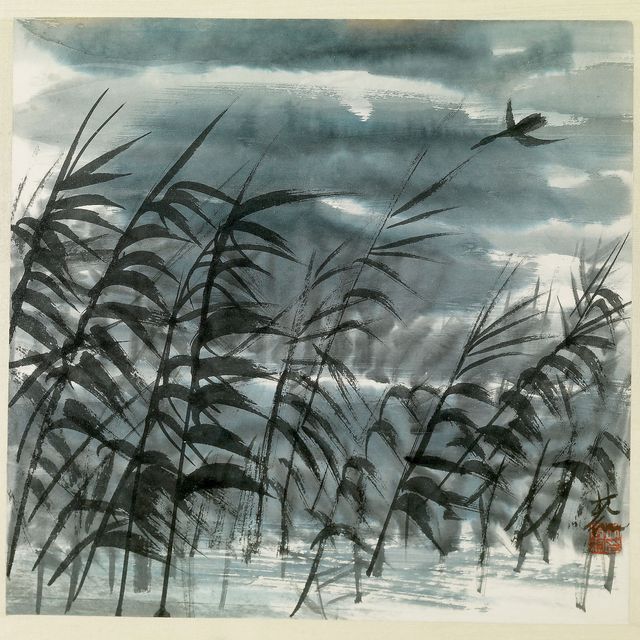 Lin Fengmian — КИТАЙ, ПОДПИСЬ ЛИНЬ ФЭНМЯНЬ (1900-1991)