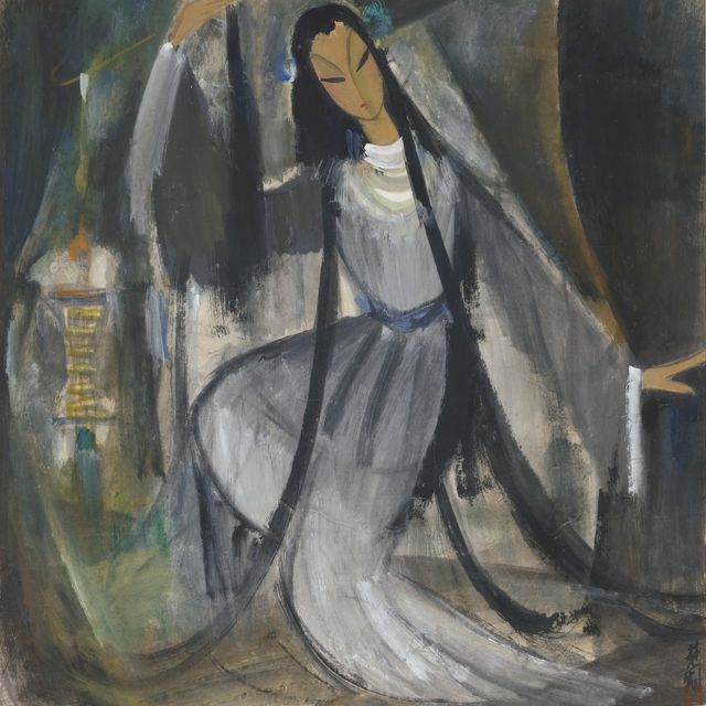 Lin Fengmian — Танцующая леди
