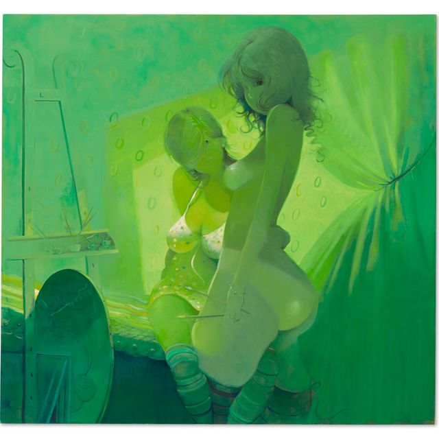 Lisa Yuskavage — Студия