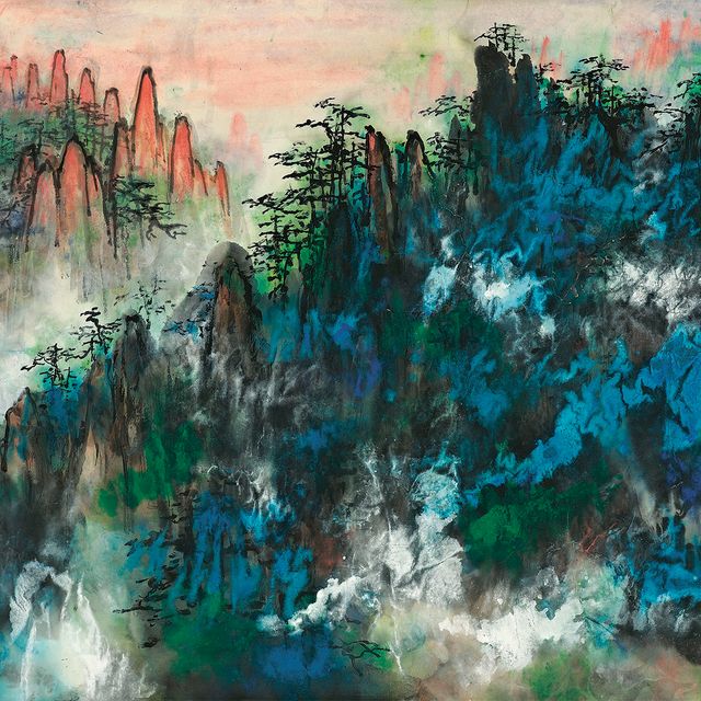 Liu Haisu — Гора Хуан