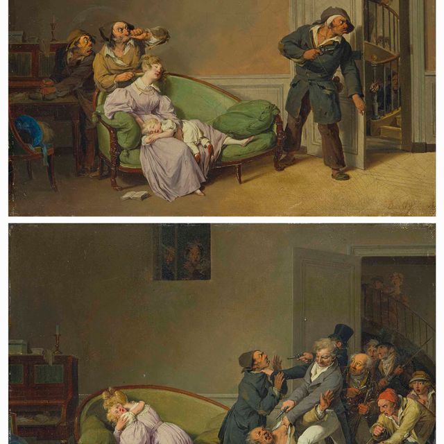 Louis Leopold Boilly — Сцены полета