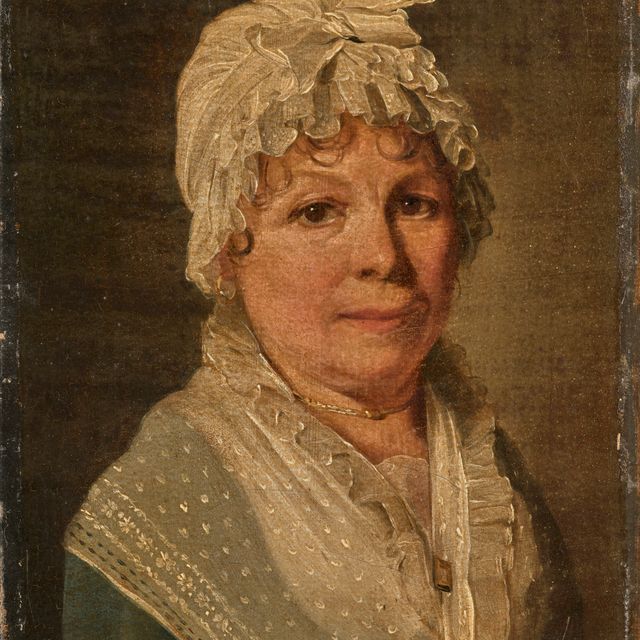 Louis Leopold Boilly — Портрет молодой женщины в шляпке с дентелем