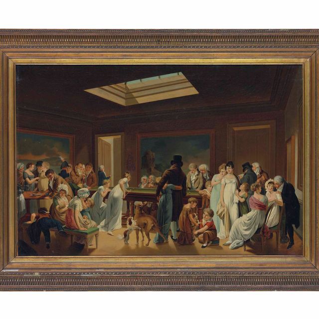 Louis Leopold Boilly — Молодой бильярд