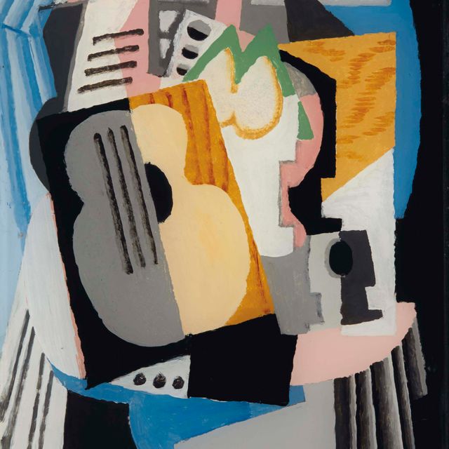 Louis Marcoussis — Смерть природы под гитару