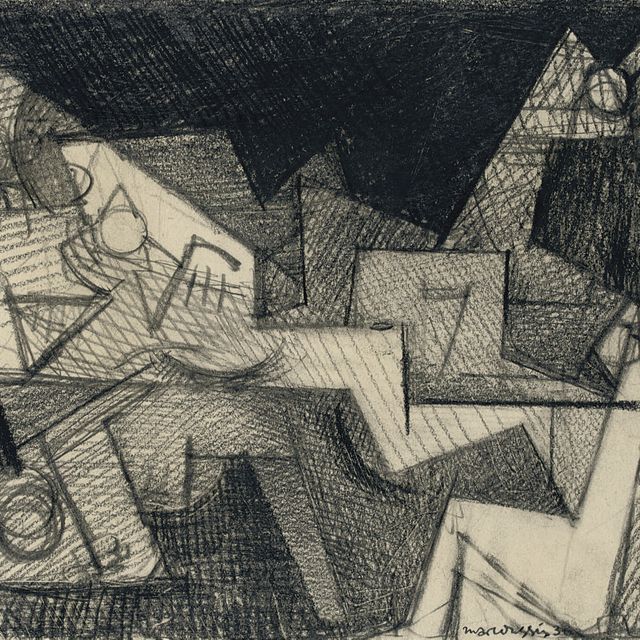 Louis Marcoussis — С уважением, л'Онд си лассе; улица Коленкур