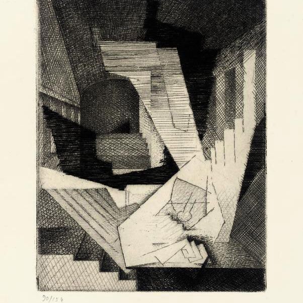 Louis Marcoussis — Десять крепких водок для Аурелии де Грард де Нерваль, издание Фукада, Париж, 1931 (Милет, 55-64)