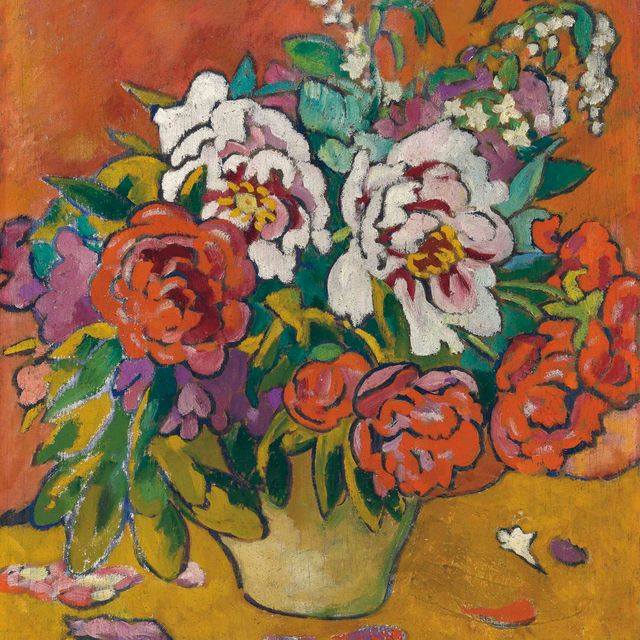 Louis Valtat — Пивуаны, бежевые румяна cruche fond rouge
