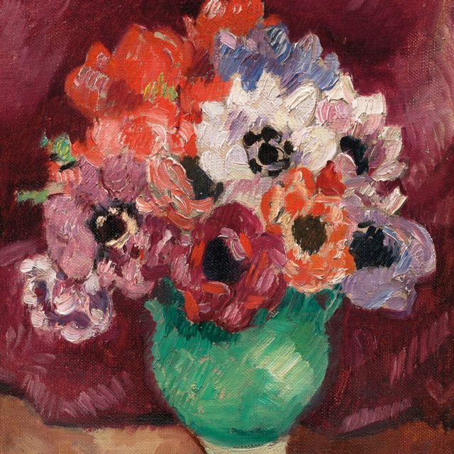 Louis Valtat — Анемоны в горшочке в Бордо