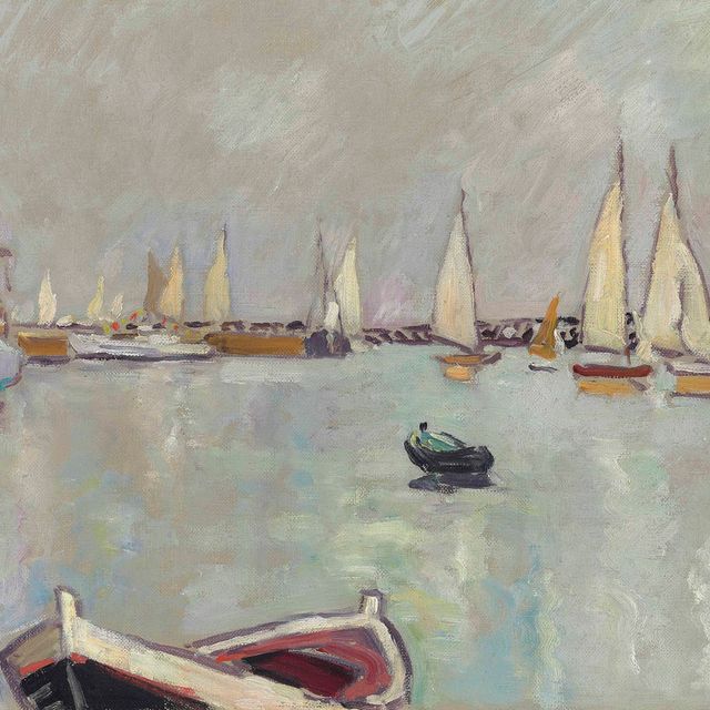 Louis Valtat — Барки и вуали в Уистреаме