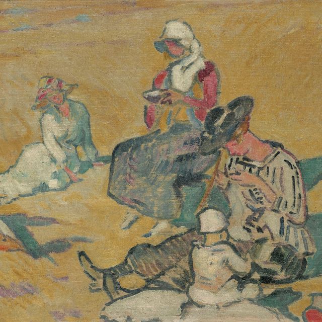 Louis Valtat — Женщины в восторге от пляжа