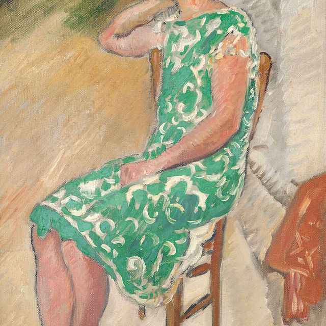 Louis Valtat — Женская поза а-ля верхнее одеяние