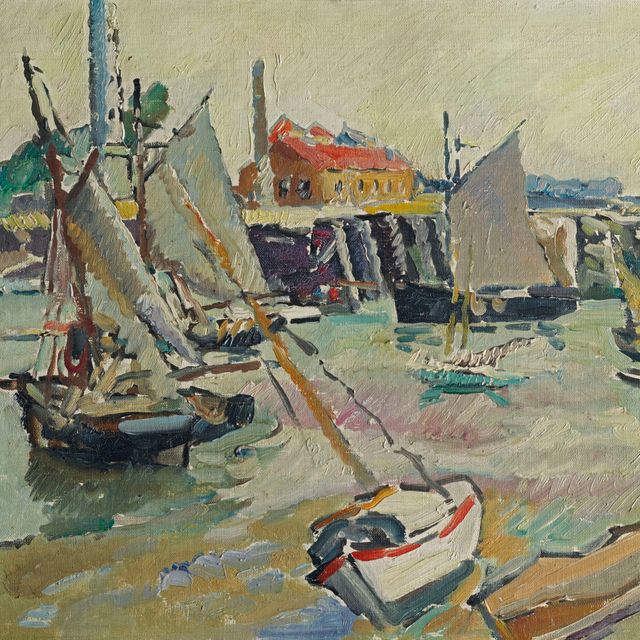 Louis Valtat — Вуали в порт-а-маре-бассе, Уистрехем